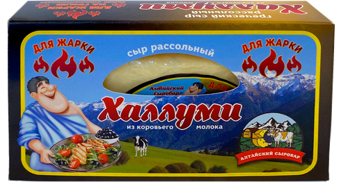 

Сыр Алтайский Сыровар рассольный Халлуми 45-50%, вес