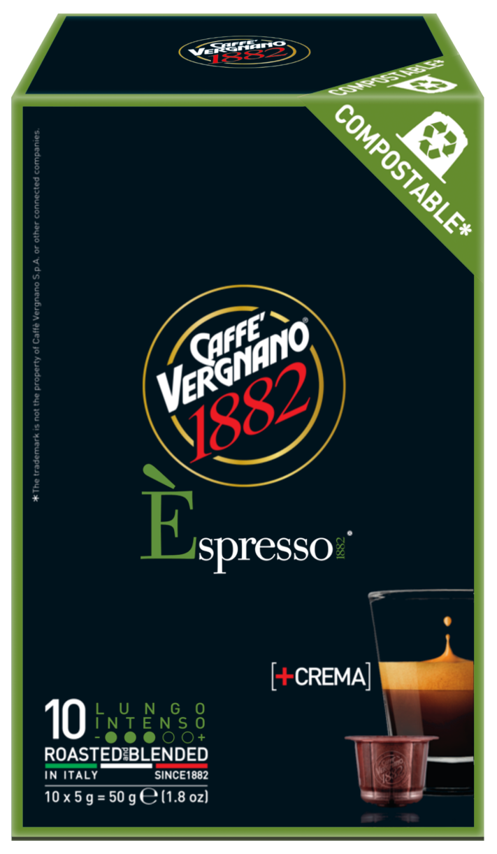 

Кофе Caffe Vergnano Espresso Lungo Intenso, 10 капсул х 5 г