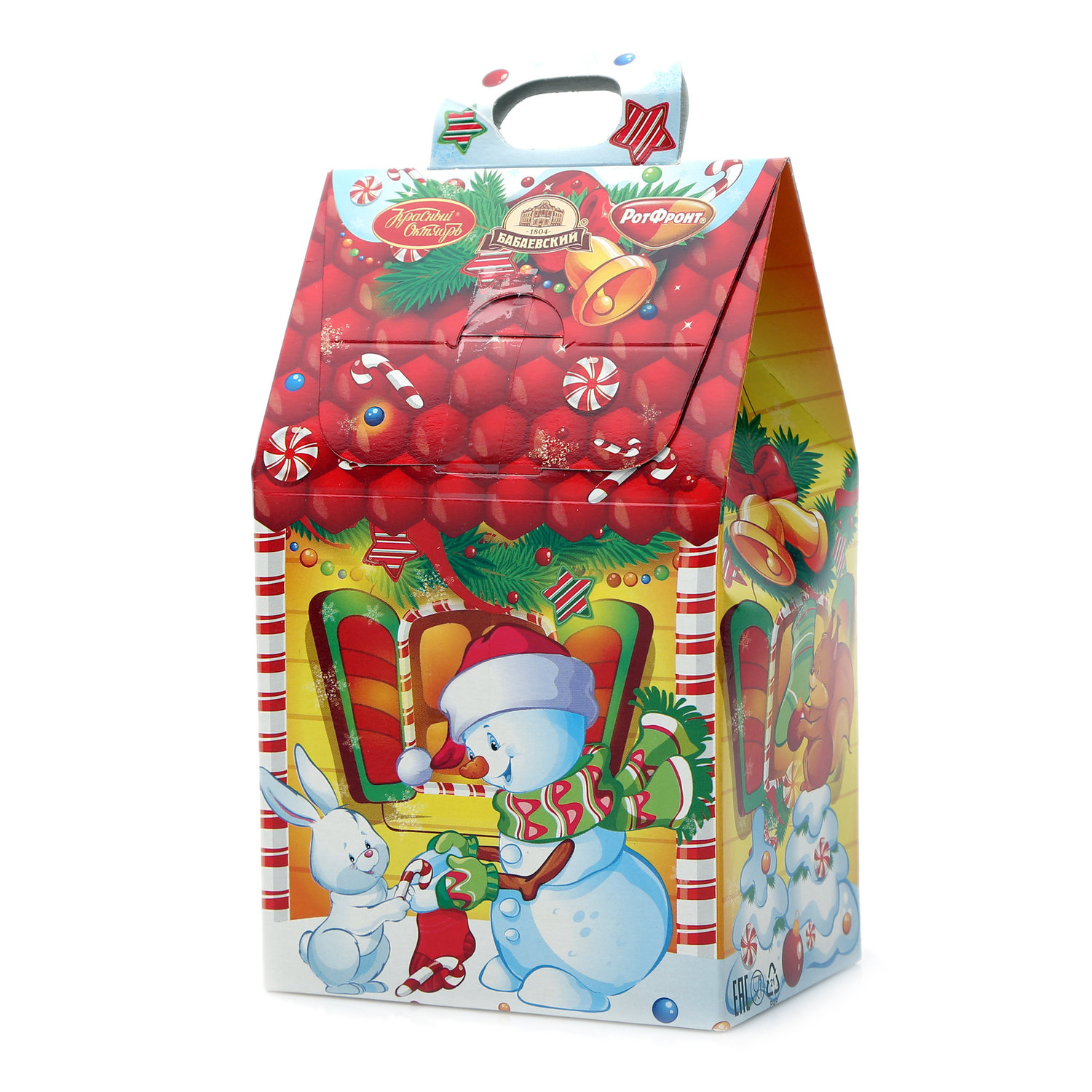 

Сладкий новогодний подарок Объединенные кондитеры Зима 1 шт. дизайн в ассортименте 150 г