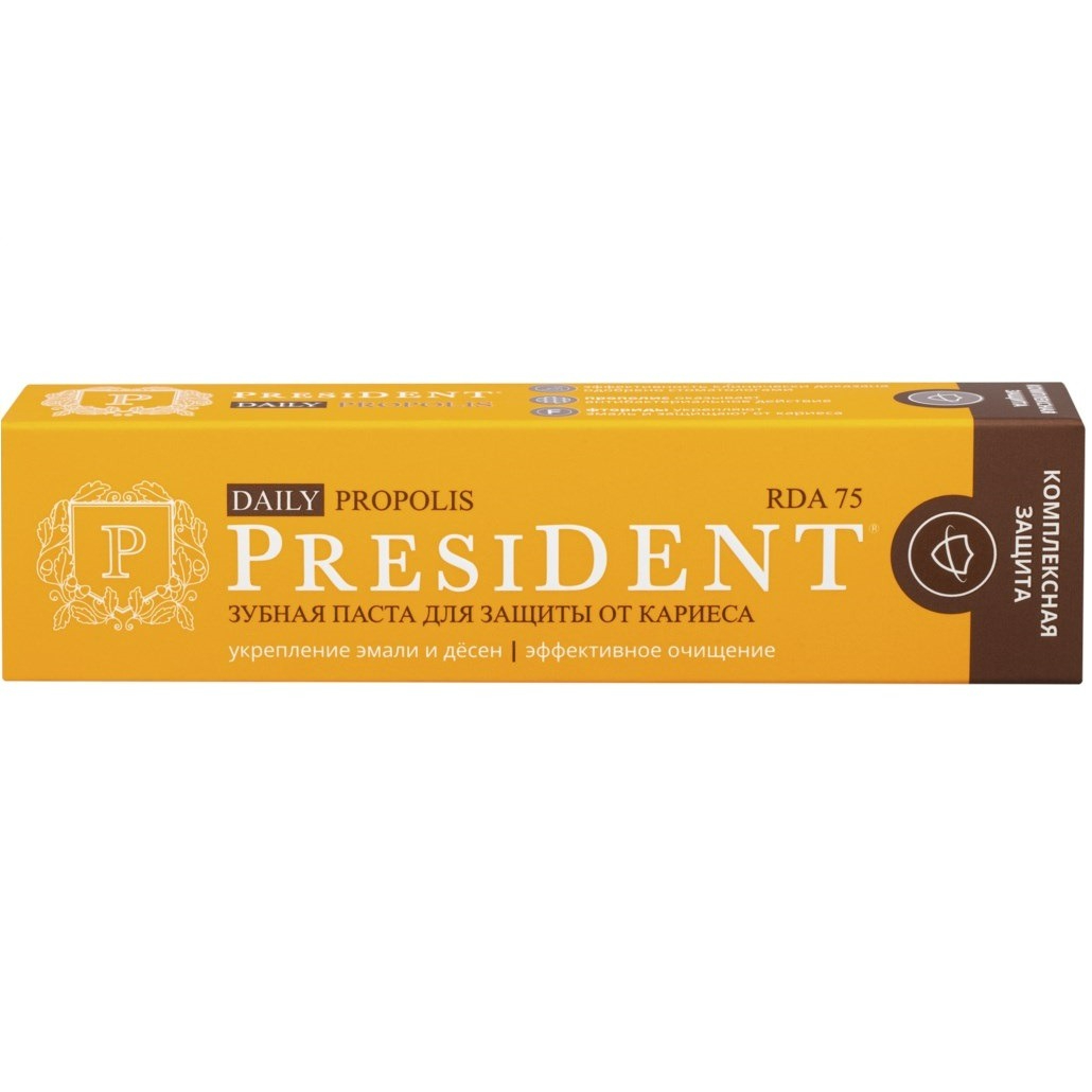 

Зубная паста President Daily Propolis 68 г