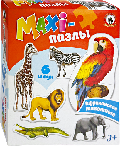 

Игра детская настольная Русский стиль Макси-пазлы, Арт. 2540 1 шт игра в ассортименте