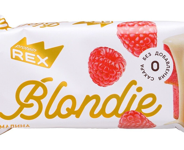 Пирожное протеиновое ProteinRex Blondie Малина 50 г