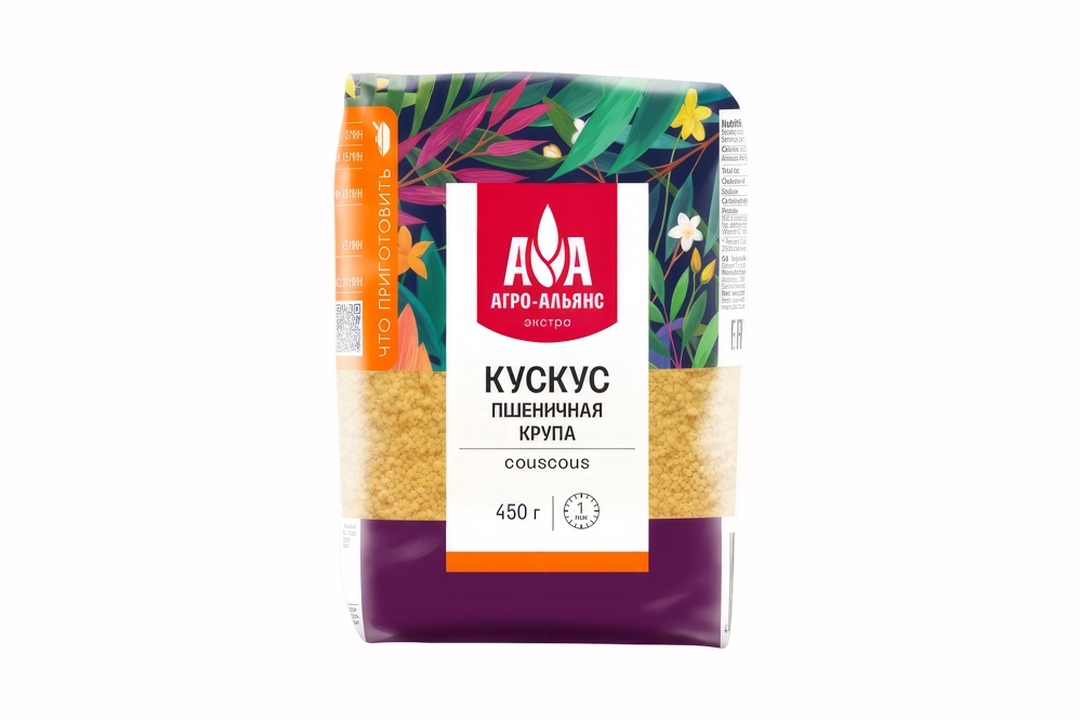 

Кускус Агро-Альянс Экстра 450 г