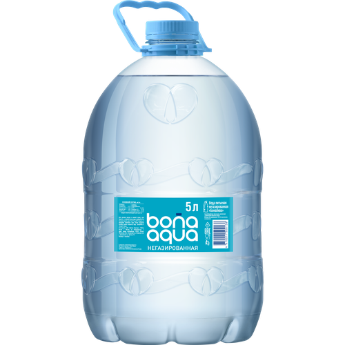 

Вода минеральная BonAqua негазированная 5 л