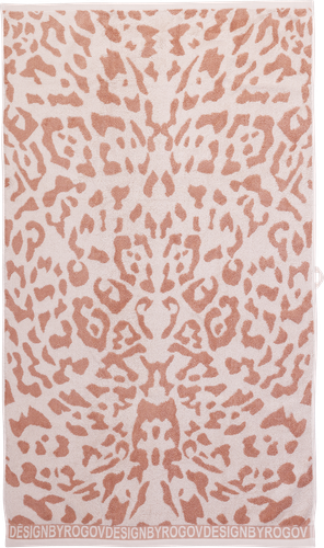 

Полотенце махровое Platinum Choice бежевое пестроткань 70 х 130 см