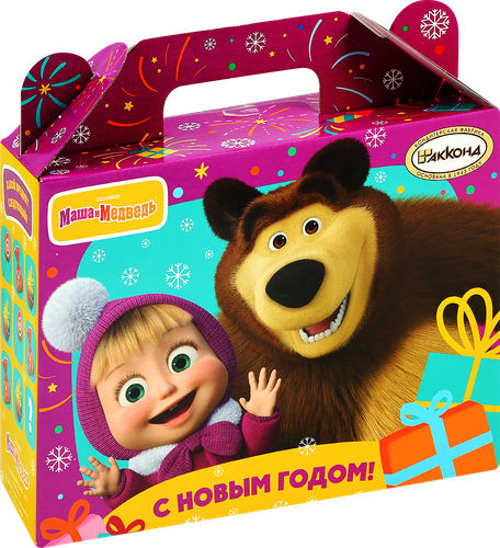 

Новогодний подарок Акконд №33 Звездный мишка, 850 г