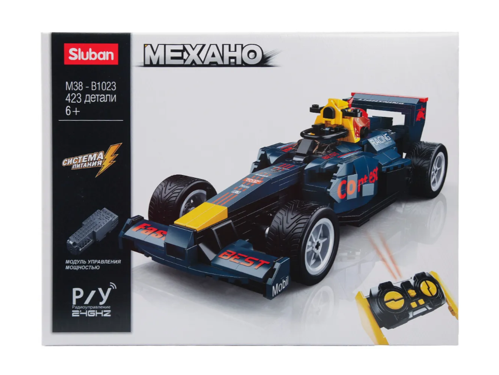 

Конструктор Sluban Машина на радиоуправлении 423 детали арт. M38-B1023