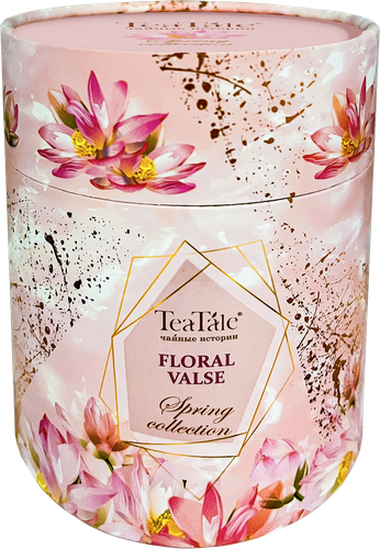 

Чай черный TeaTale Цветочный вальс розовый, 100 г