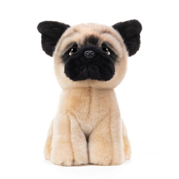 

Мягкая Игрушка MaxiToys Мопс 18 см