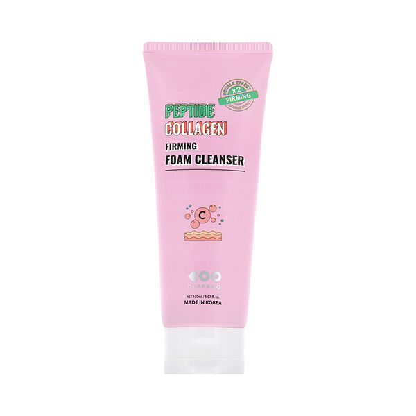 Пенка для умывания Dearboo укрепляющая с пептидами и коллагеном, дневная, 150 мл 