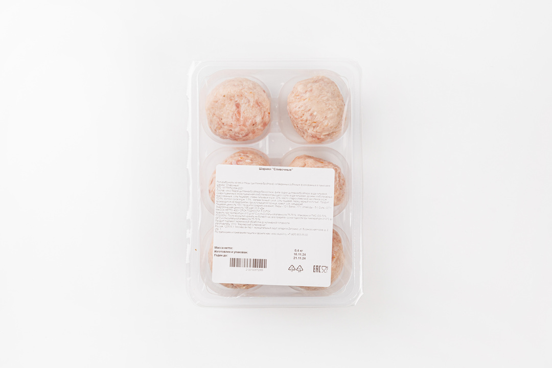 

Шарики сливочные 400г