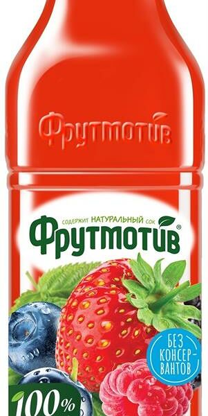 Напиток сокосодержащий фрутмотив 1.5 л ягодный микс негаз пл/б