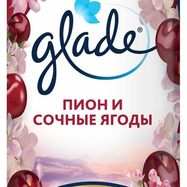 Освежитель воздуха Glade Пион и сочные ягоды 300мл