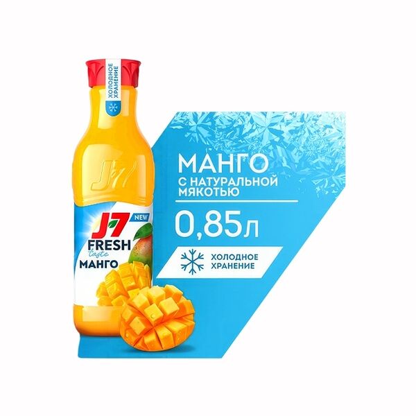Нектар J7 Манго, 850 мл