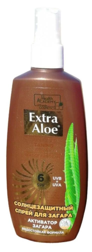 

Спрей для загара Extra Aloe с маслами SPF6