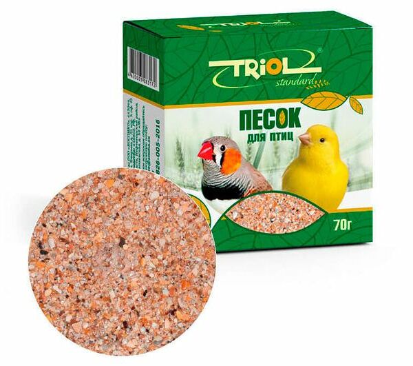 Песок-минеральная подкормка Triol для птиц