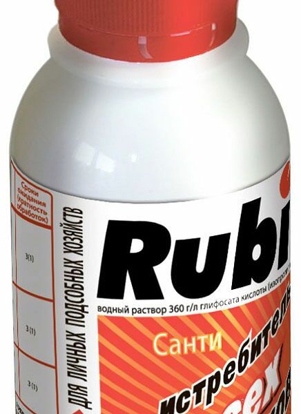 Гербицид сплошного действия санти ТМ Rubit (Рубит)