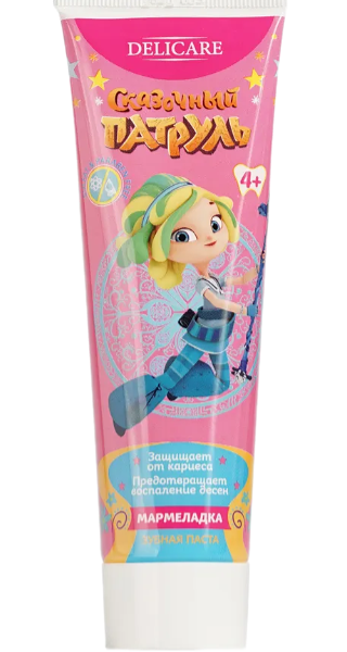 Детская зубная паста Delicare Сказочный патруль 