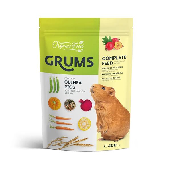 Корм GRUMS для морских свинок