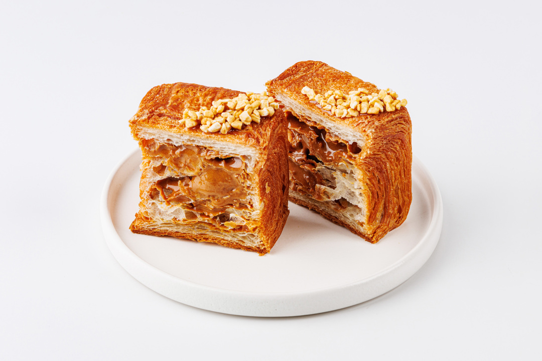 

Круассан-куб ВкусВилл с вареной сгущенкой кафе 70 г