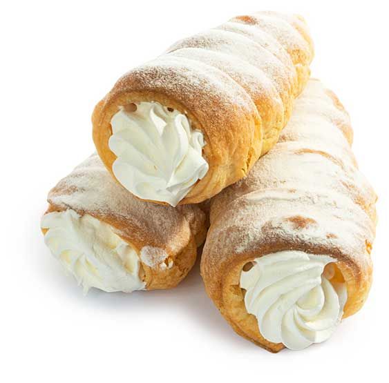 

Пирожное Росвкус Рожок со сливками 3 шт. 210 г