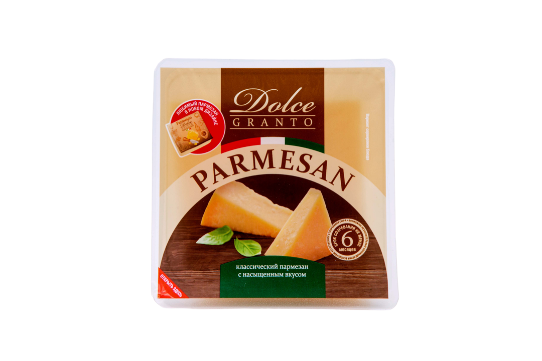 

Сыр Dolce Granto Пармезан твердый 40% 200 г