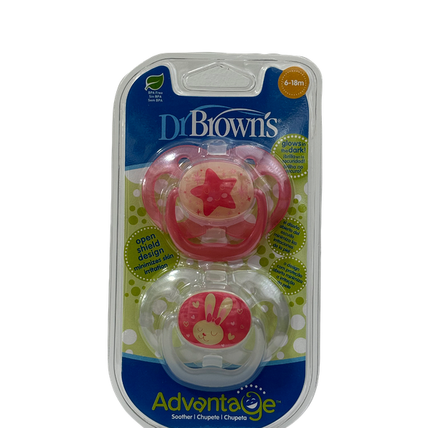 Соска доктор Браун силиконовая 6-18м Красная N2