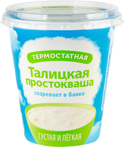 

Простокваша Талицкий молочный завод Термостатная 3.5 %