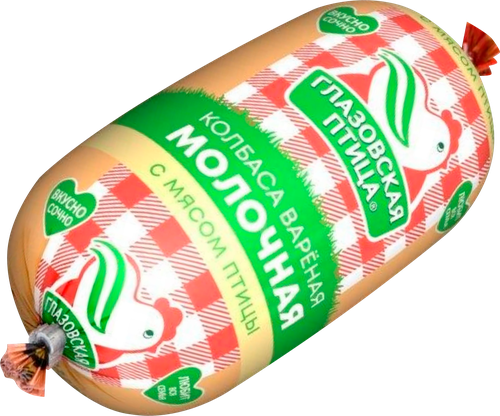

Колбаса Глазовская птица Молочная с мясом птицы 3с, 350 г