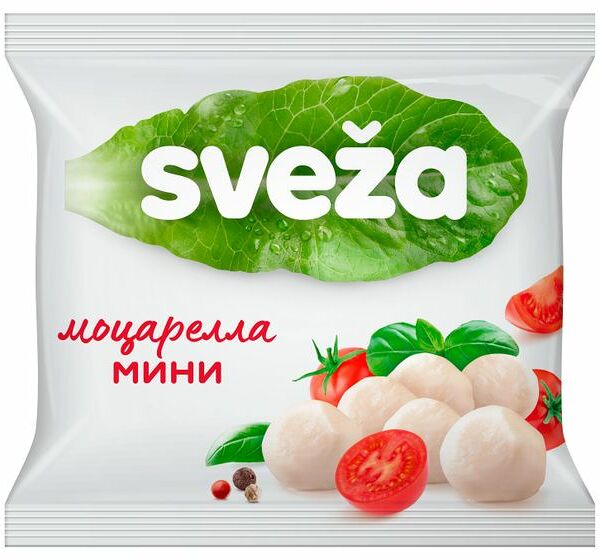 Сыр Sveza Моцарелла мини 45% 100 г