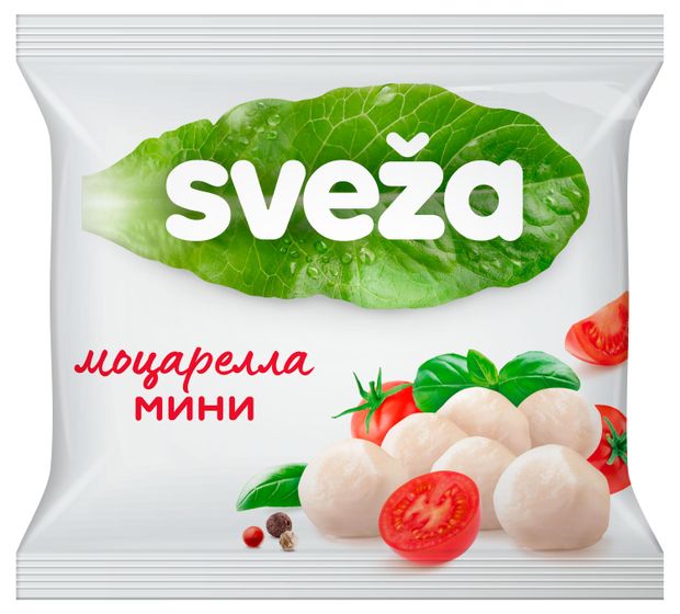 

Сыр Sveza Моцарелла мини 45% 100 г