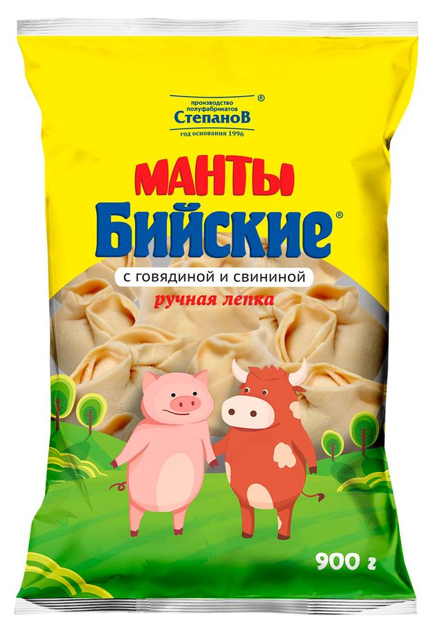 

Манты Бийские Степанов 900 г