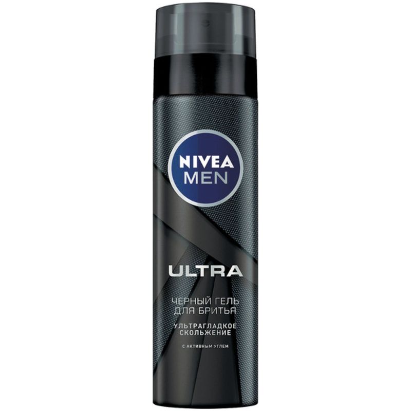 

Гель для бритья Nivea Men Ultra с Активным Углем 200 мл
