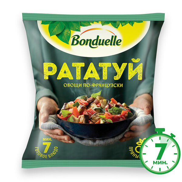 Овощи Bonduelle Рататуй по-французски, смесь замороженная, 400 г