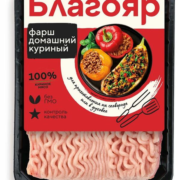 Фарш Благояр Домашний куриный охлажденный 400г