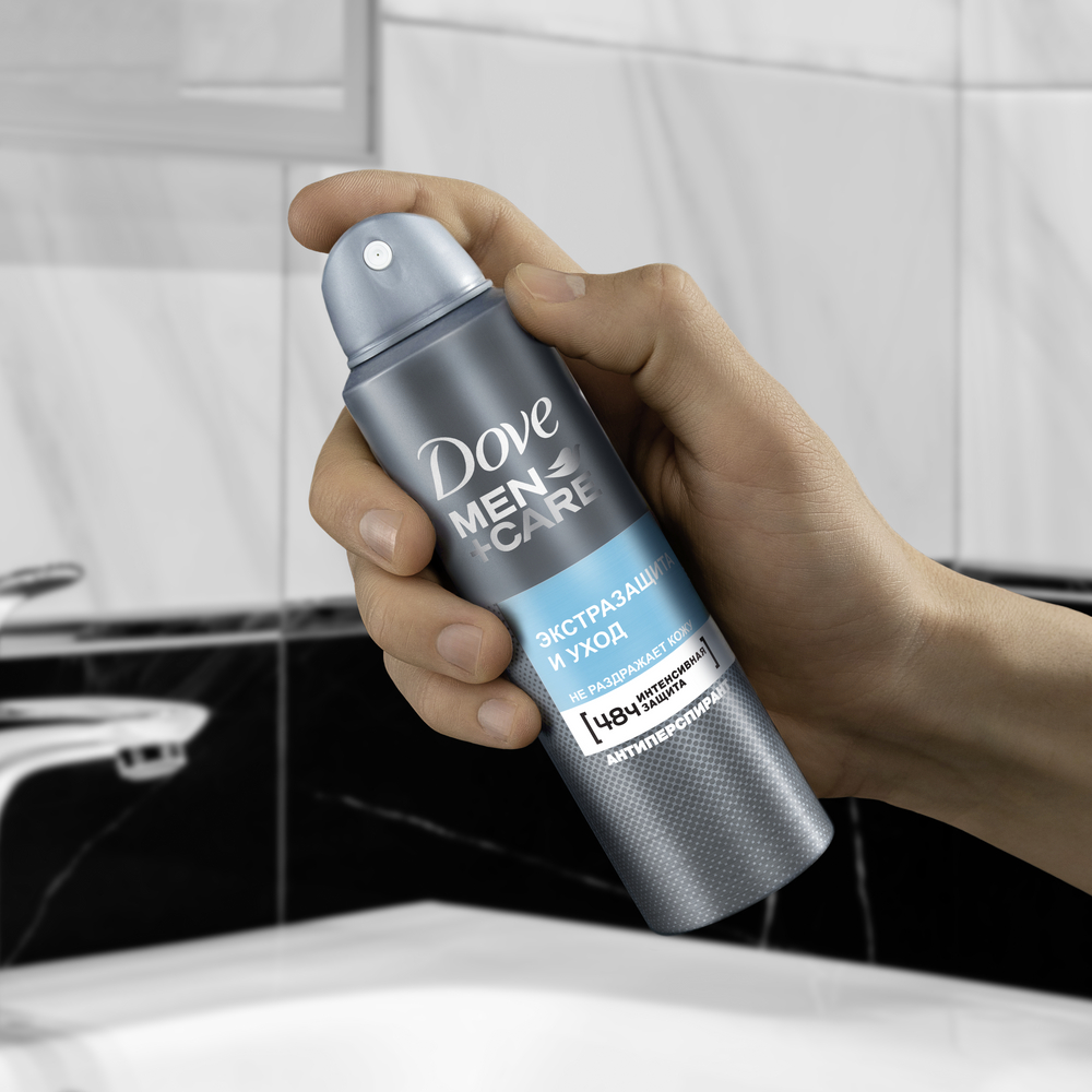 

Антиперспирант аэрозоль Dove Men+Care Экстразащита и Уход 150 мл
