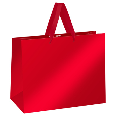 

Пакет подарочный 32*26*12 см Meshu "Red", матовая ламинация