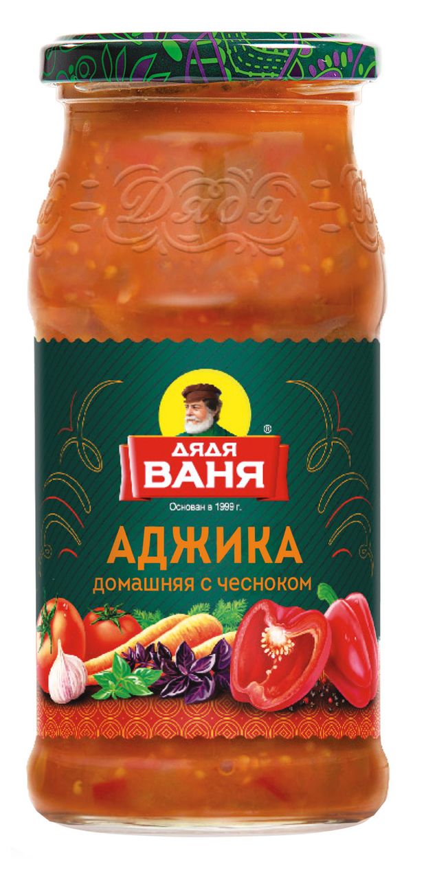 

Аджика Дядя Ваня домашняя по-аджарски 460 г