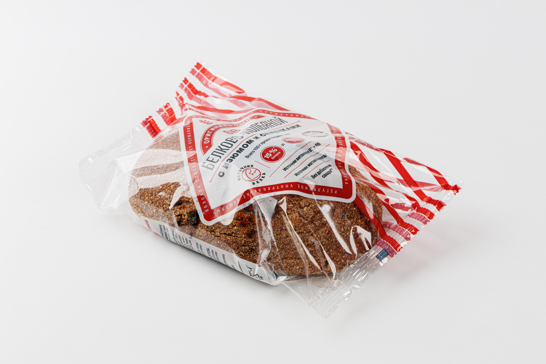 

Изделие х/б "Белково- полбяной с изюмом и семечками"