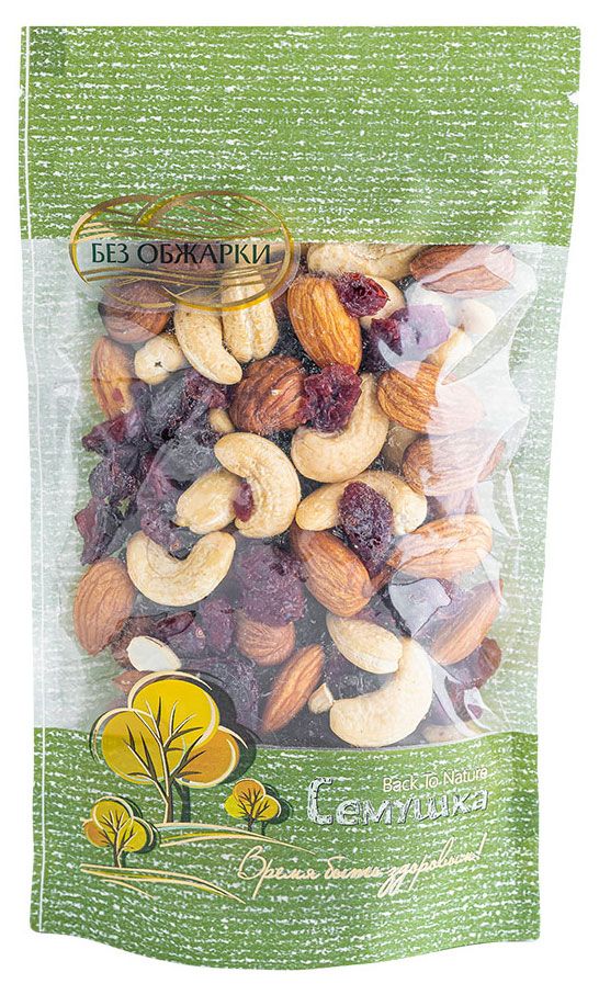 

Смесь орехов Семушка с клюквой 120 г