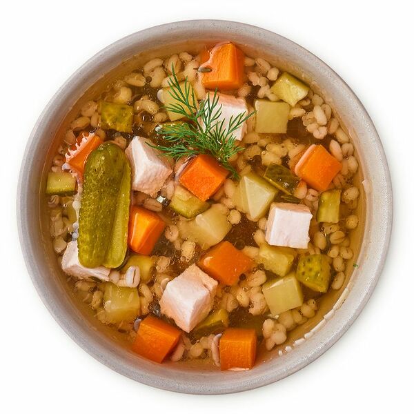 Рассольник с курицей Шеф Перекрёсток 300 г