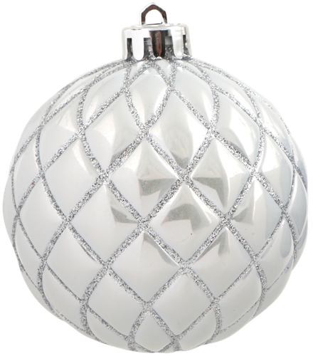 

Набор елочных шаров HOMECLUB d=8см, с декором, пластик Арт. EG01-PE3-8004B2955CK5387, 4шт