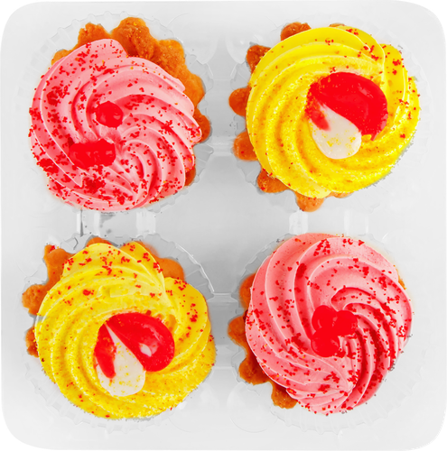 

Валенсия Пирожное корзиночка абрикос вишня 260г