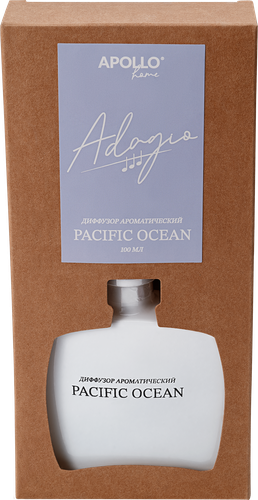 

Диффузор ароматический Apollo Adagio Pacific ocean 100 мл арт. D-AGP-100
