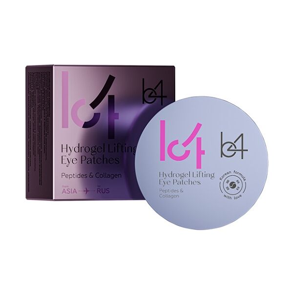 Патчи для глаз b4 Peptides и Collagen гидрогелевые 60 шт