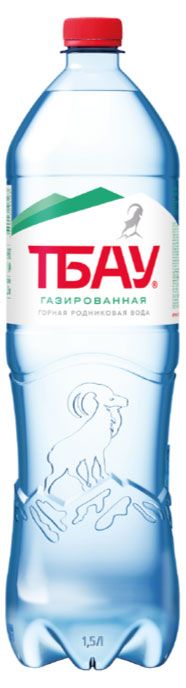 

Вода минеральная Тбау газированная 1500 мл