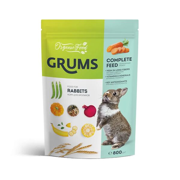 Корм GRUMS для кроликов