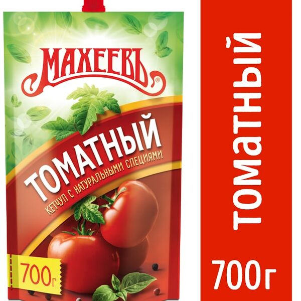 Кетчуп Махеевъ Томатный 700г