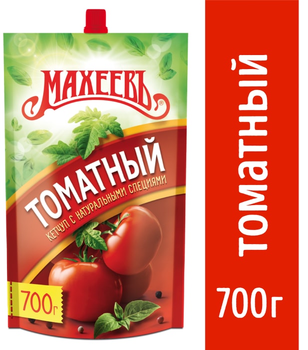 

Кетчуп Махеевъ Томатный 700 г