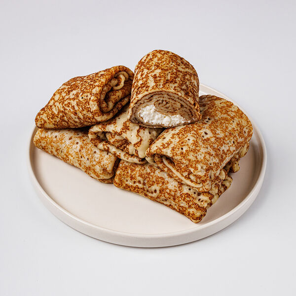 Блинчики с творогом, замороженные